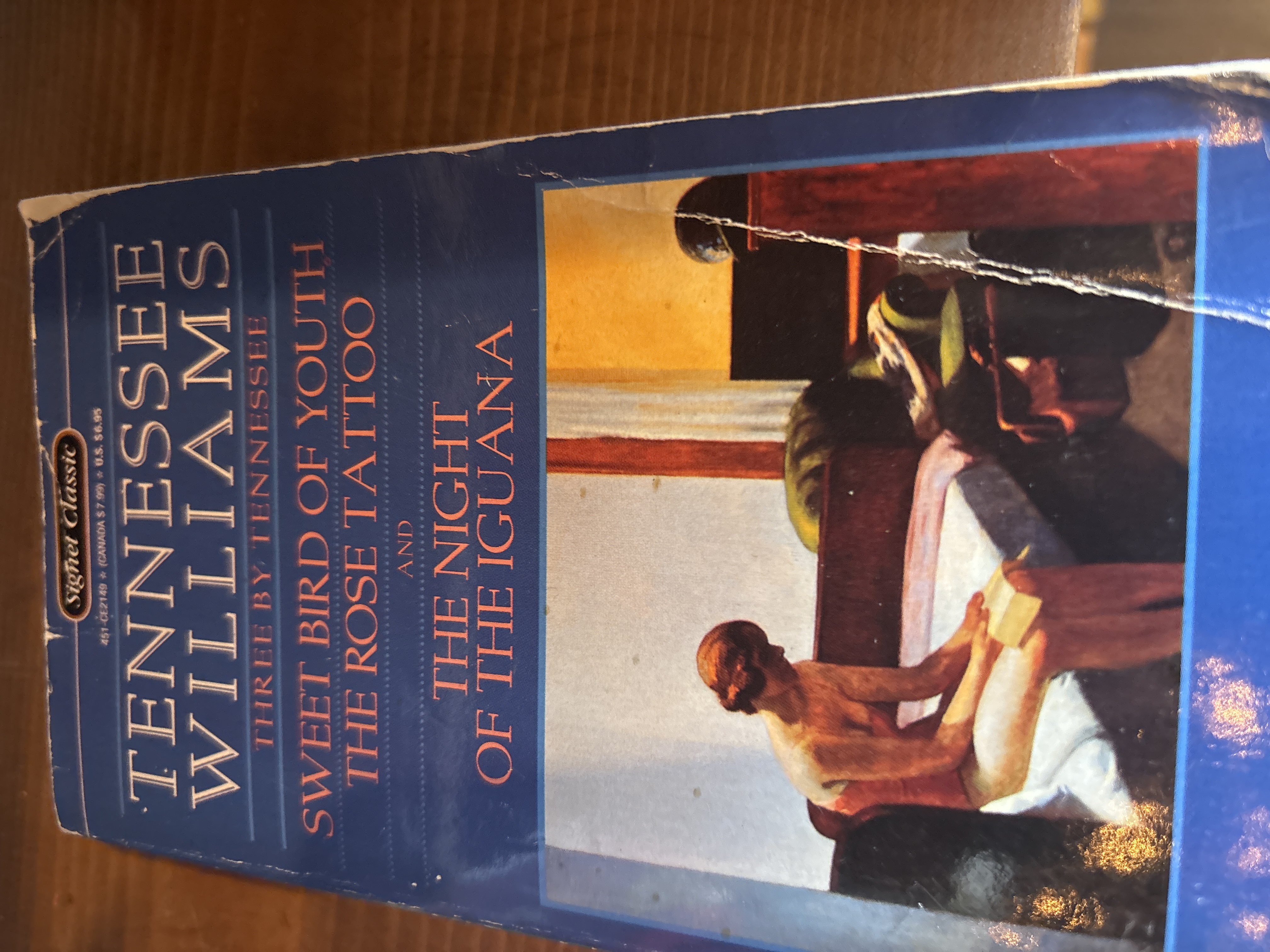 Tennessee Williams: Sweet Bird of Youth, The Rose Tattoo, The Night of the Iguana