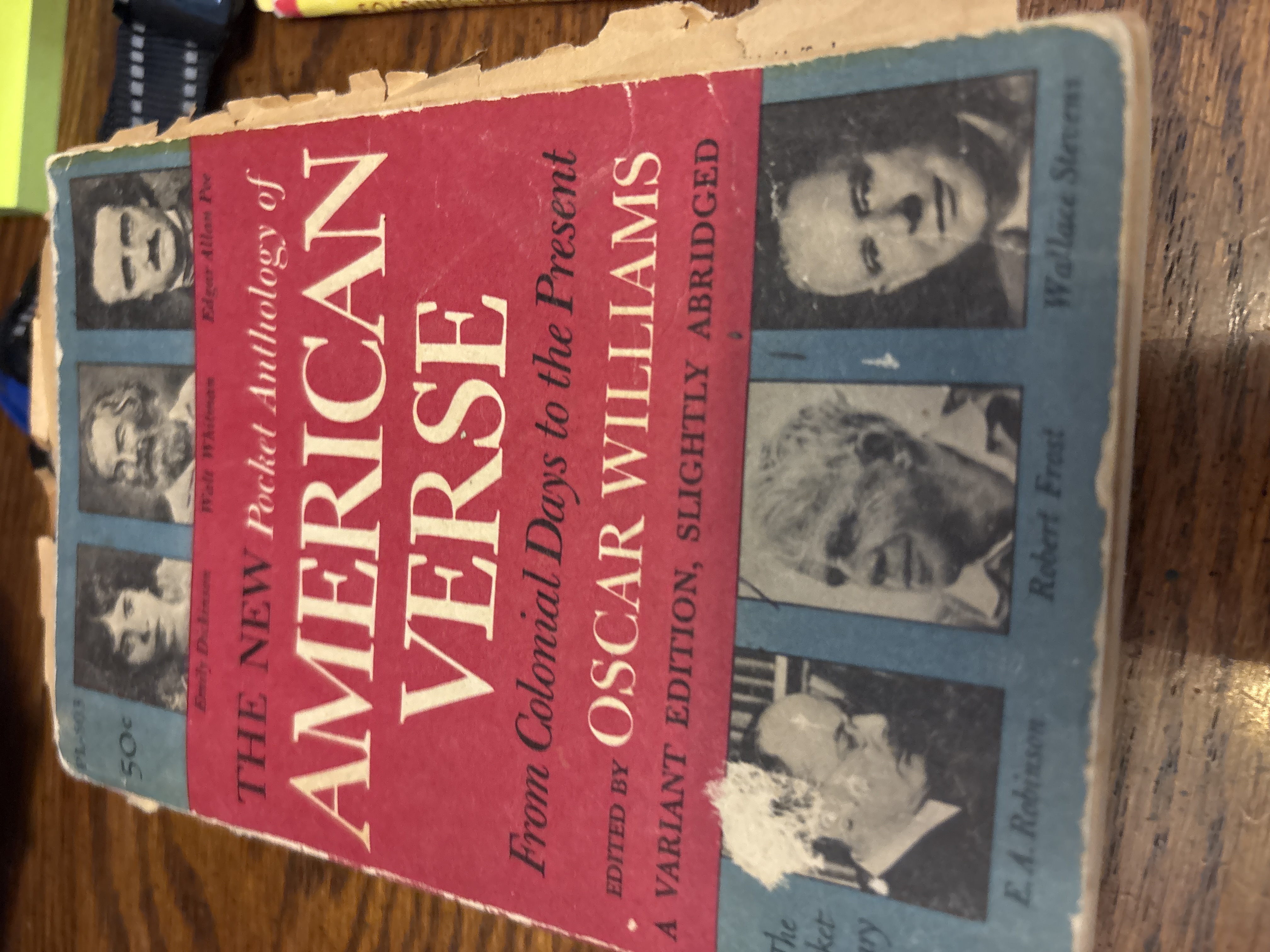 The New Pocket Anthology of American Verse