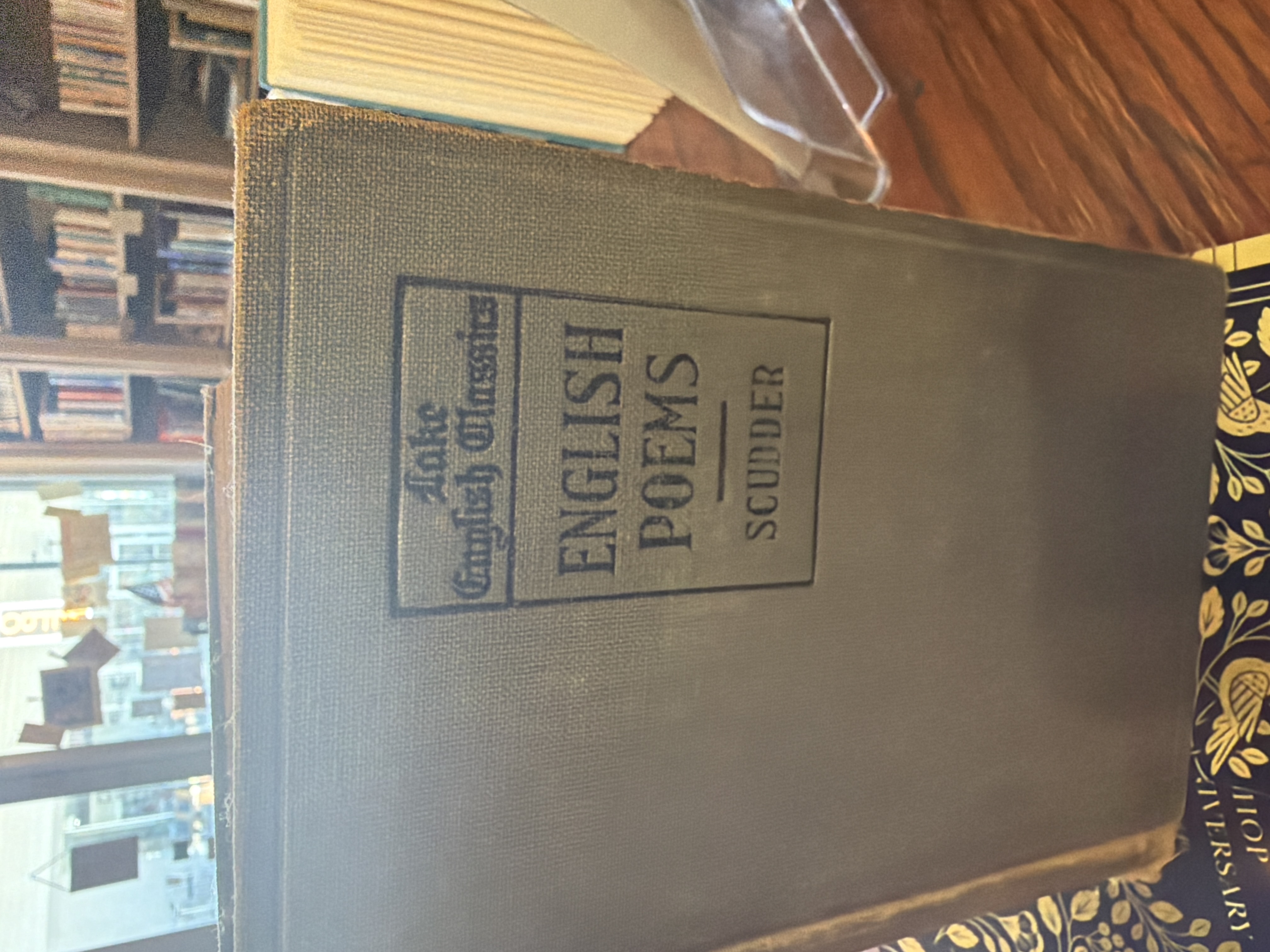 English Poems by Scudder