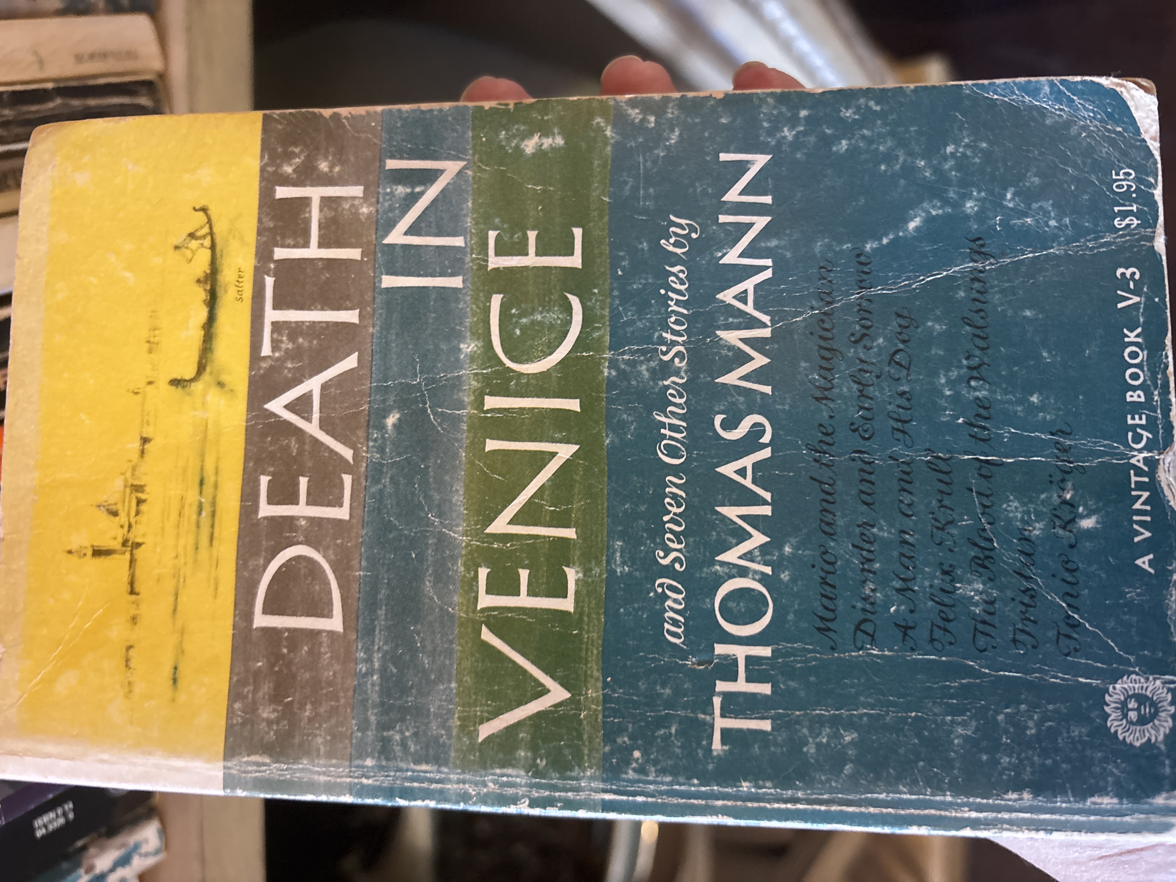 Death in Venice and Seven Other Stories by Thomas Mann