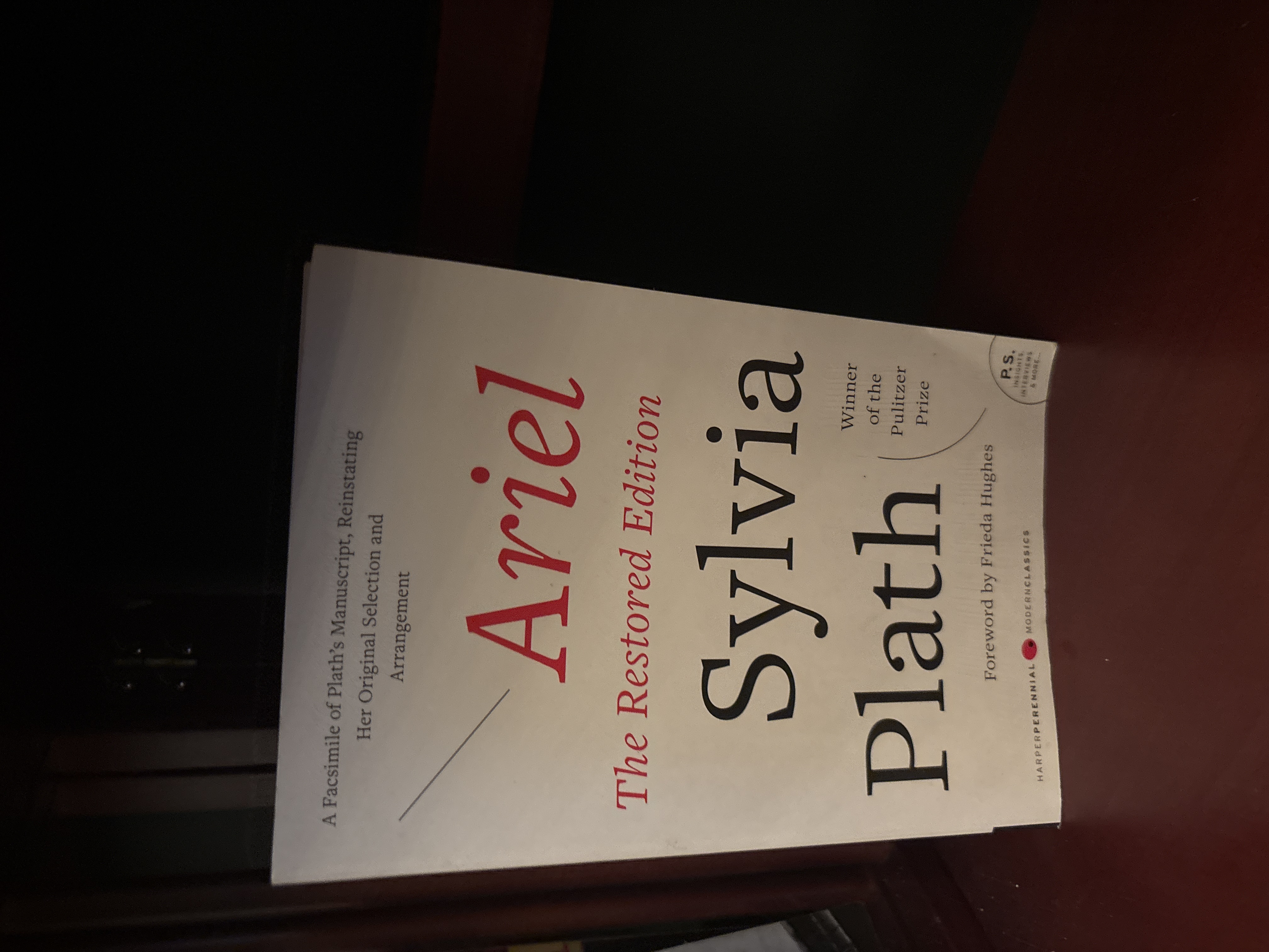 Ariel: The Restored Edition by Sylvia Plath