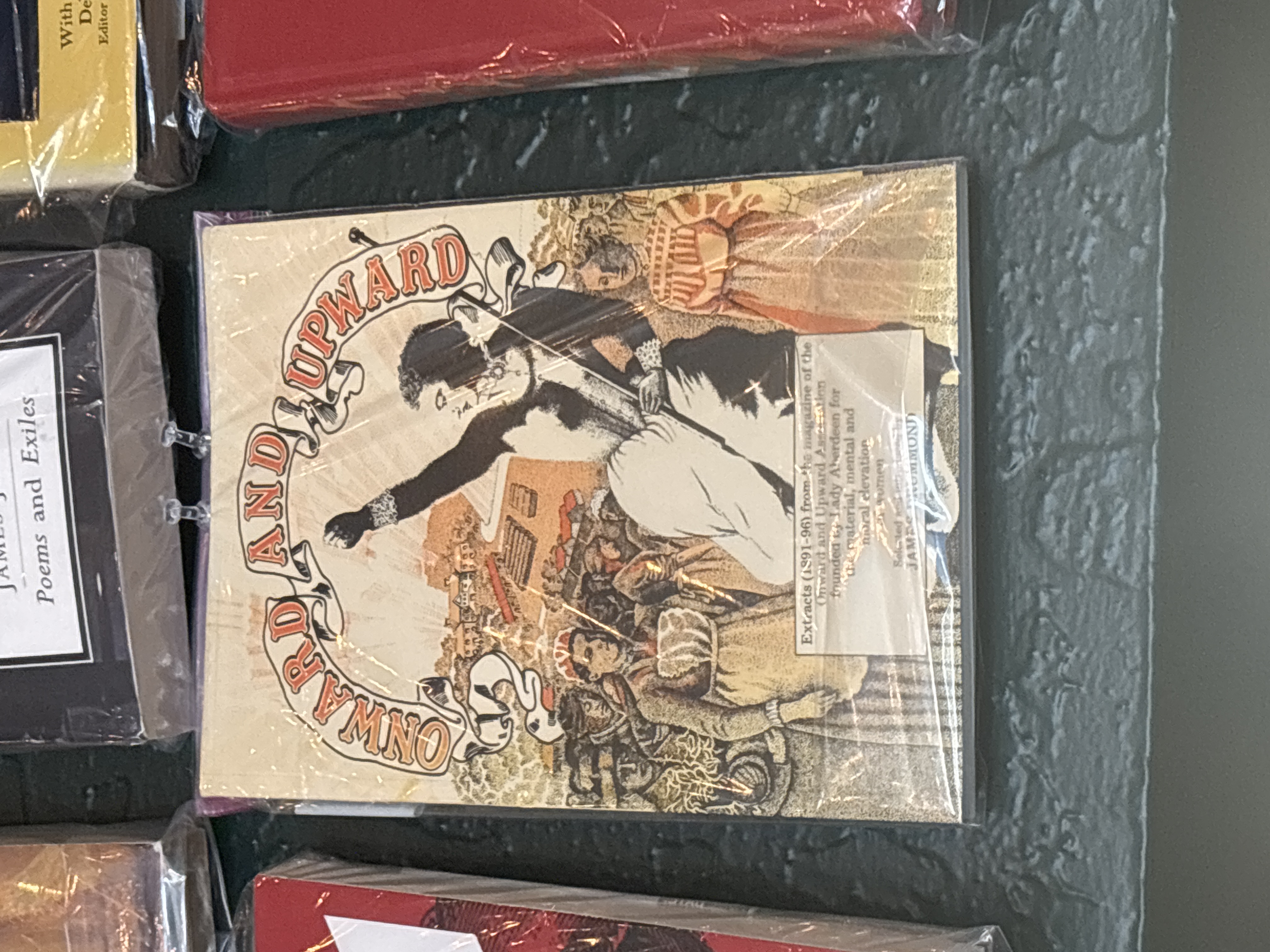 Onward and Upward Vintage Postcard