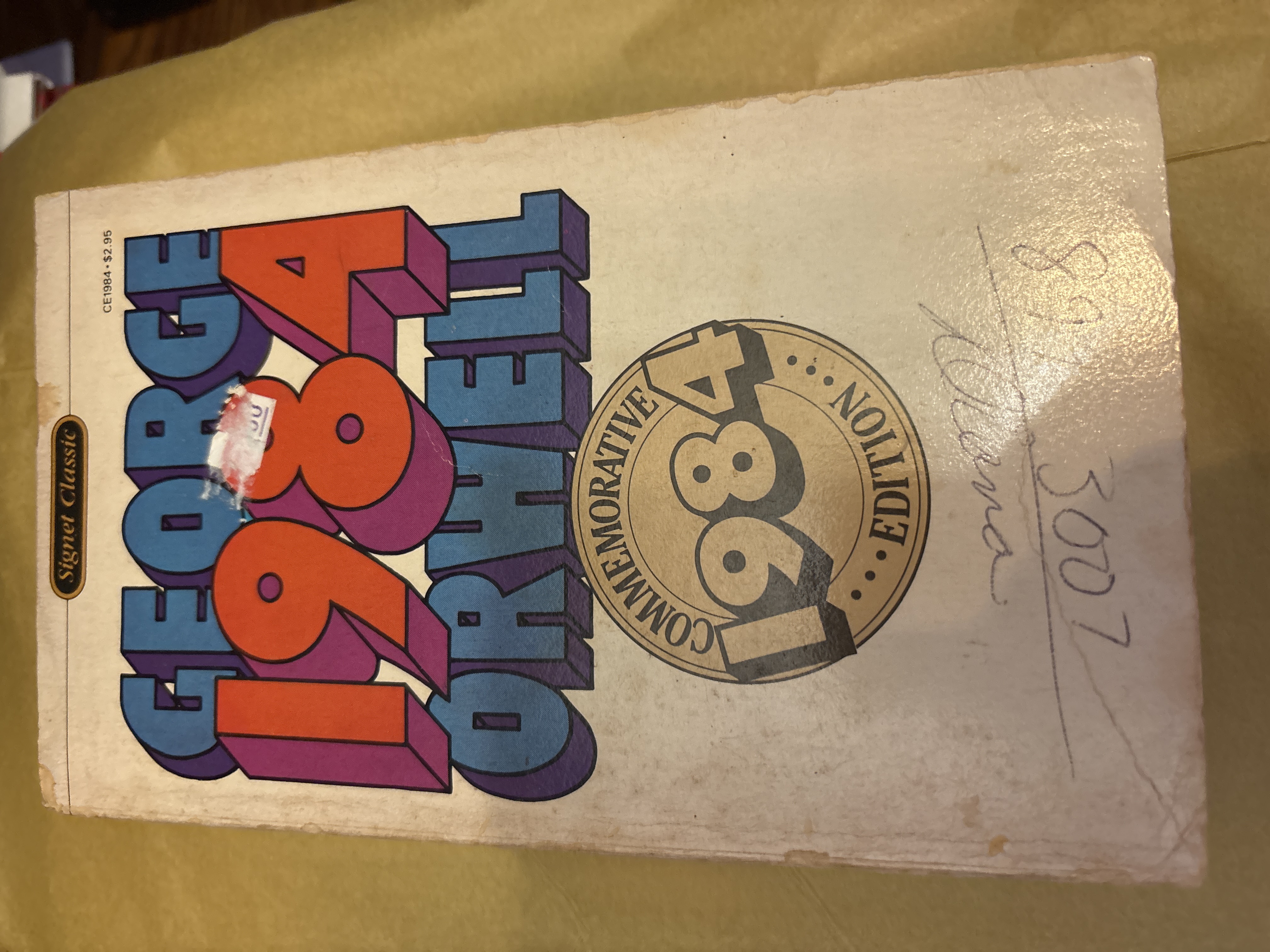 George Orwell 1984 Commemorative Edition Paperback