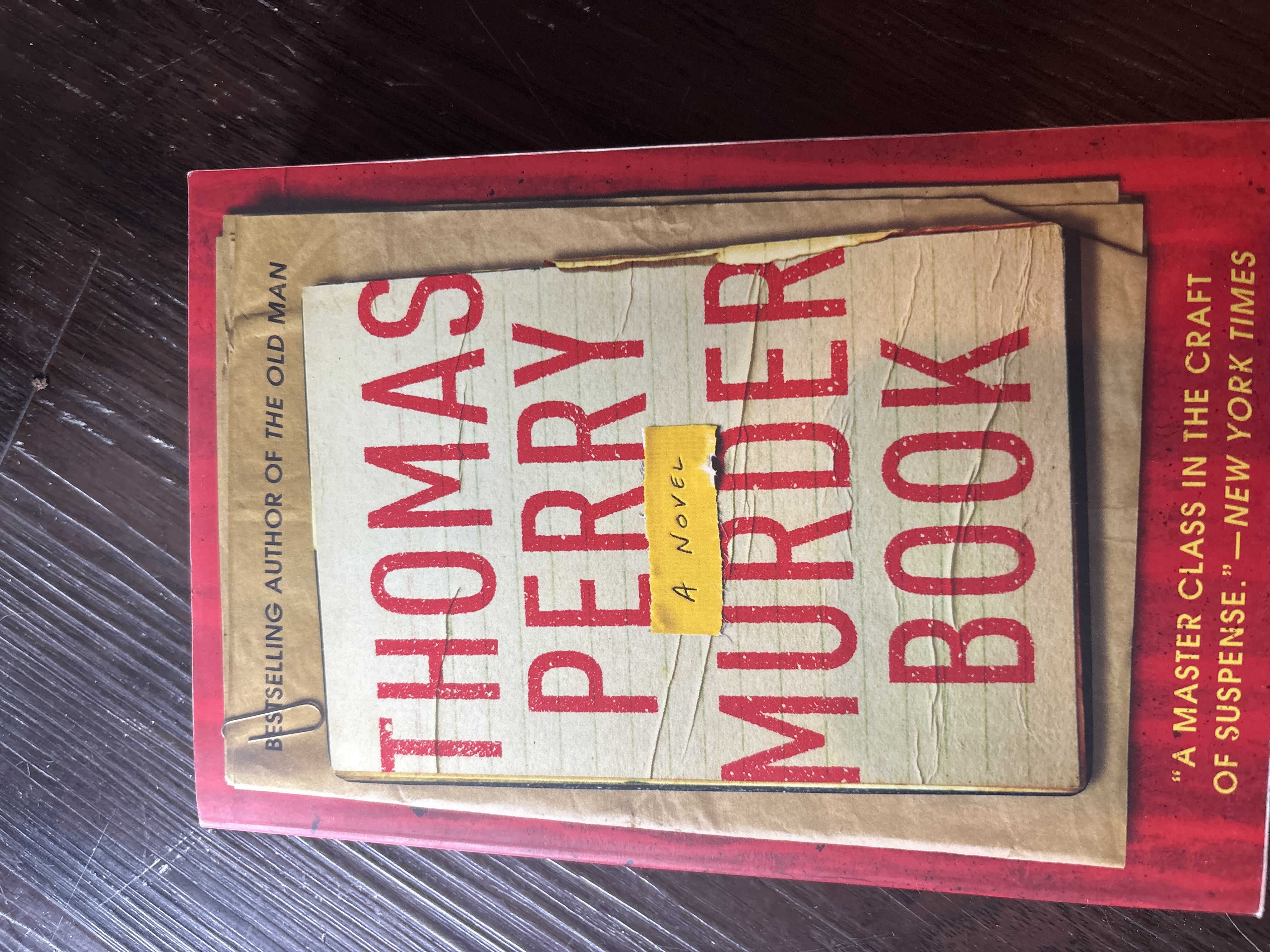 Murder Book by Thomas Perry