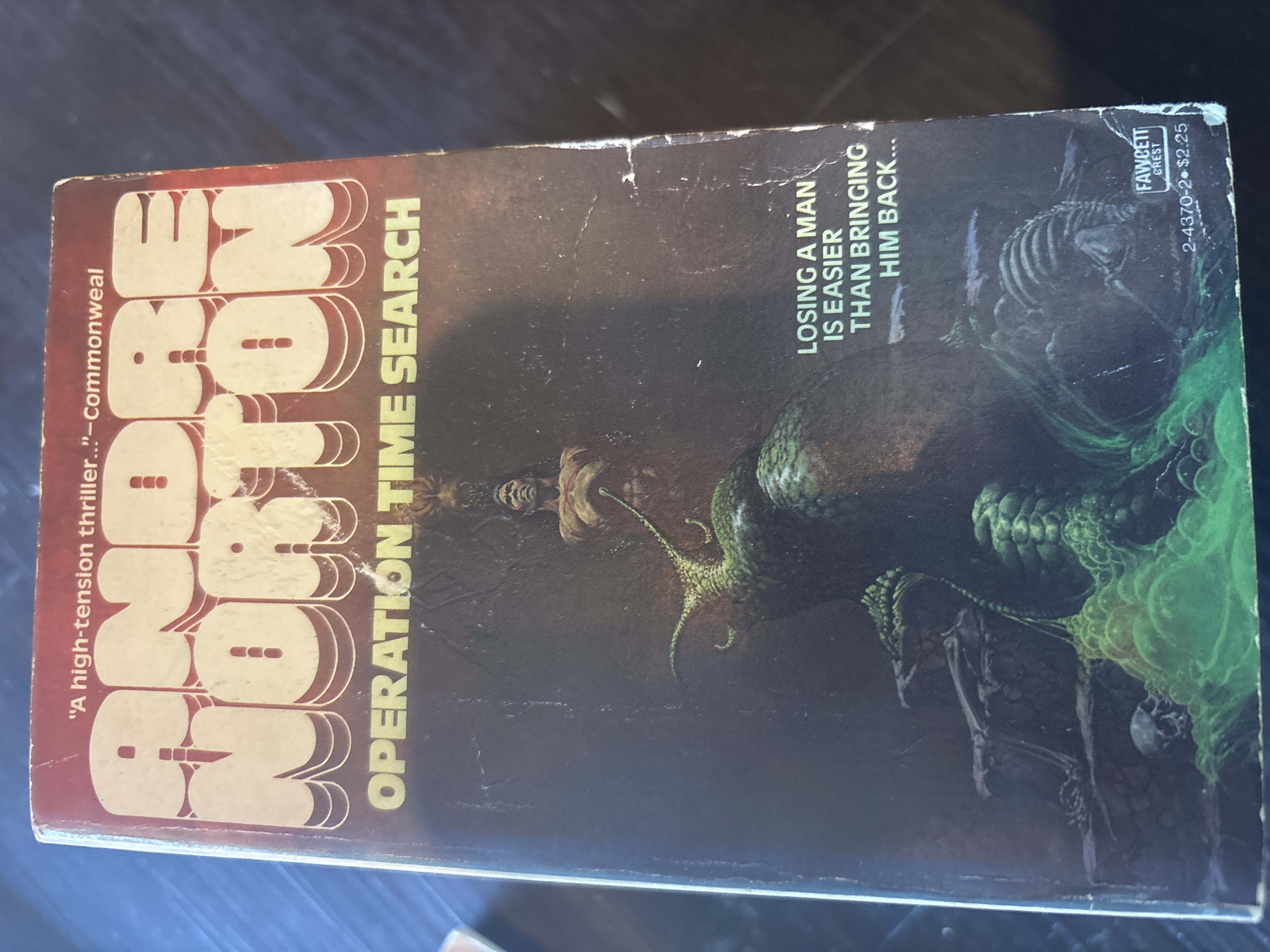 Operation Time Search by Andre Norton