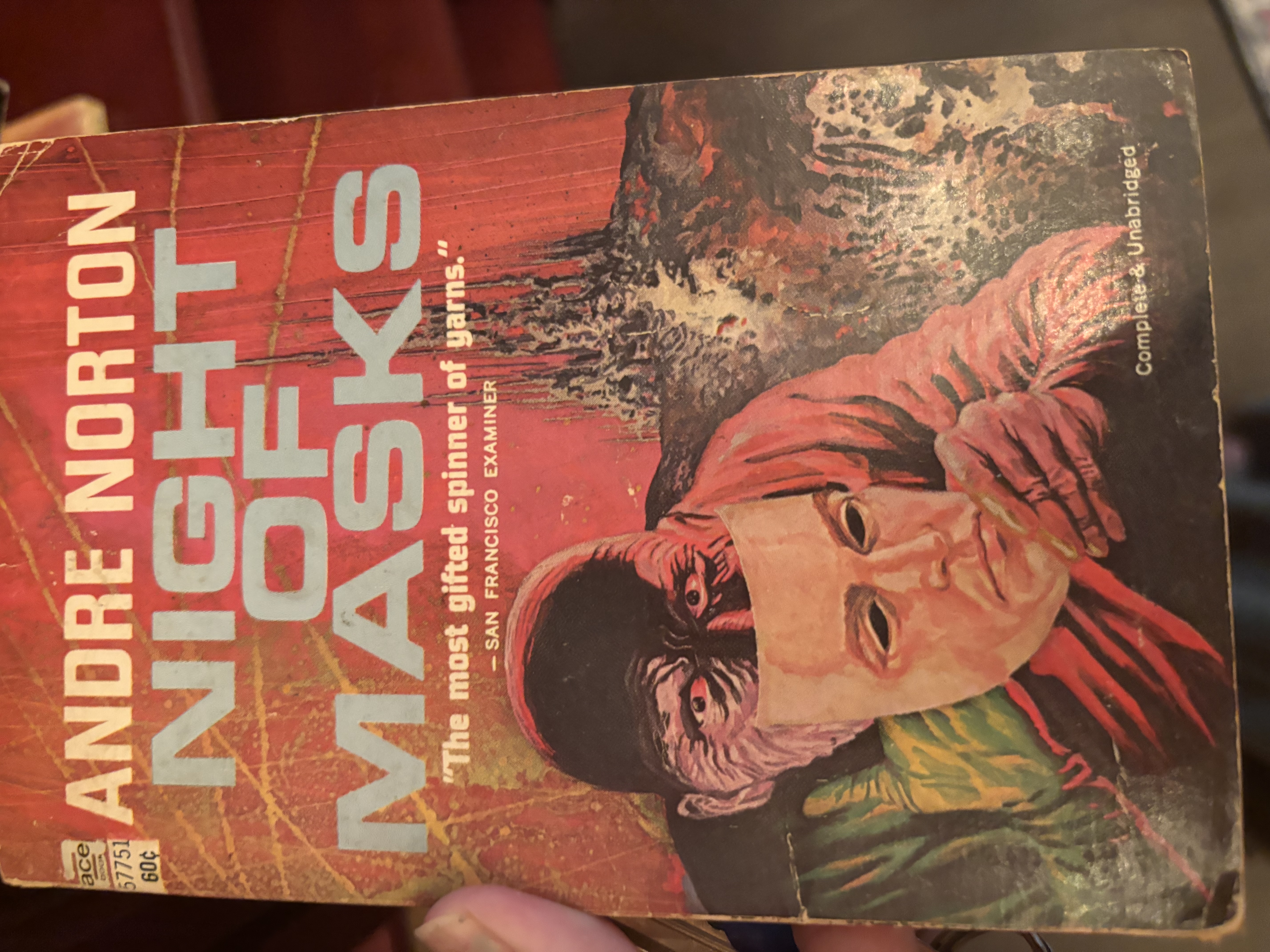 Night of Masks by Andre Norton