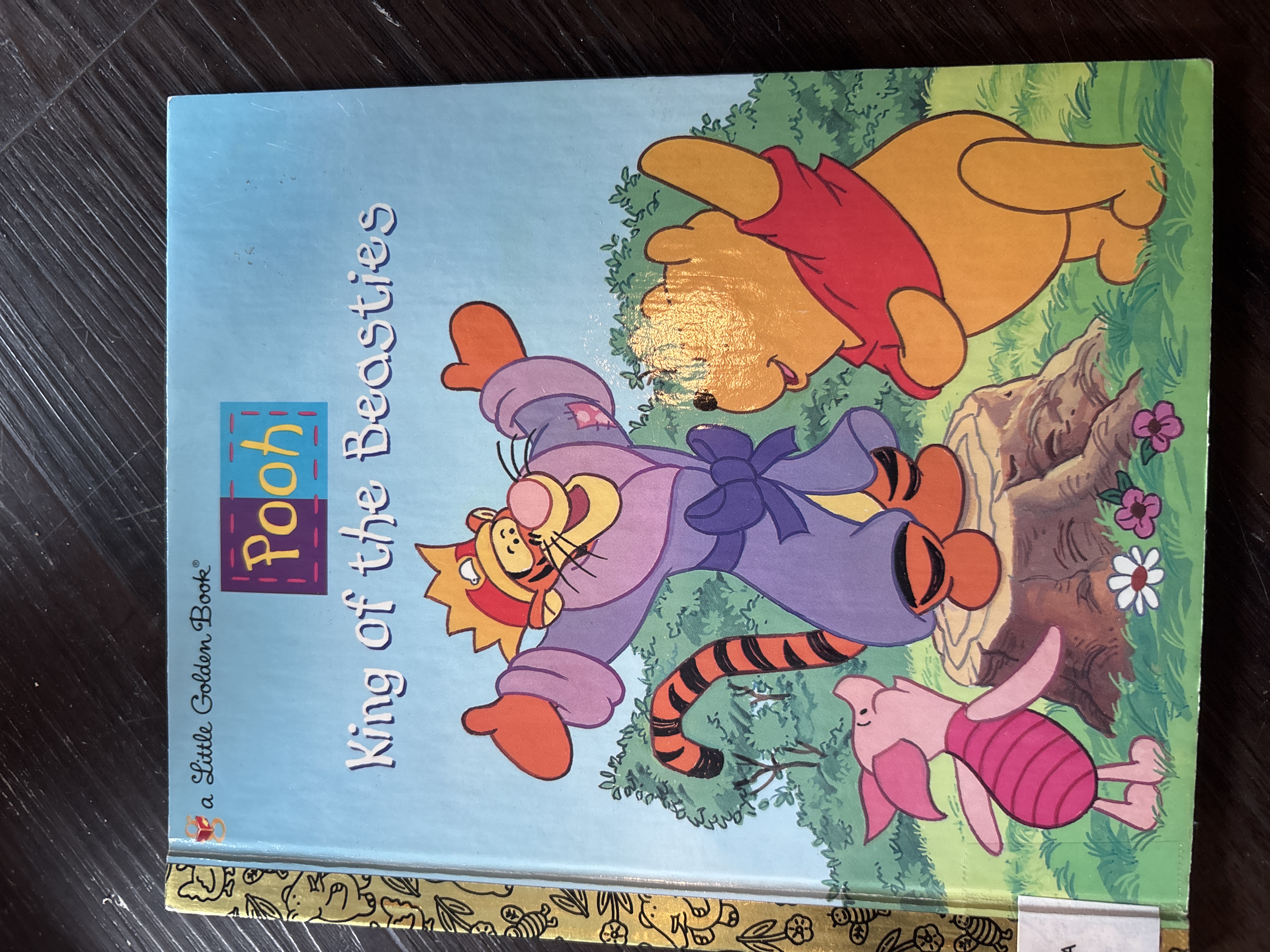 Pooh: King of the Beasties (A Little Golden Book)