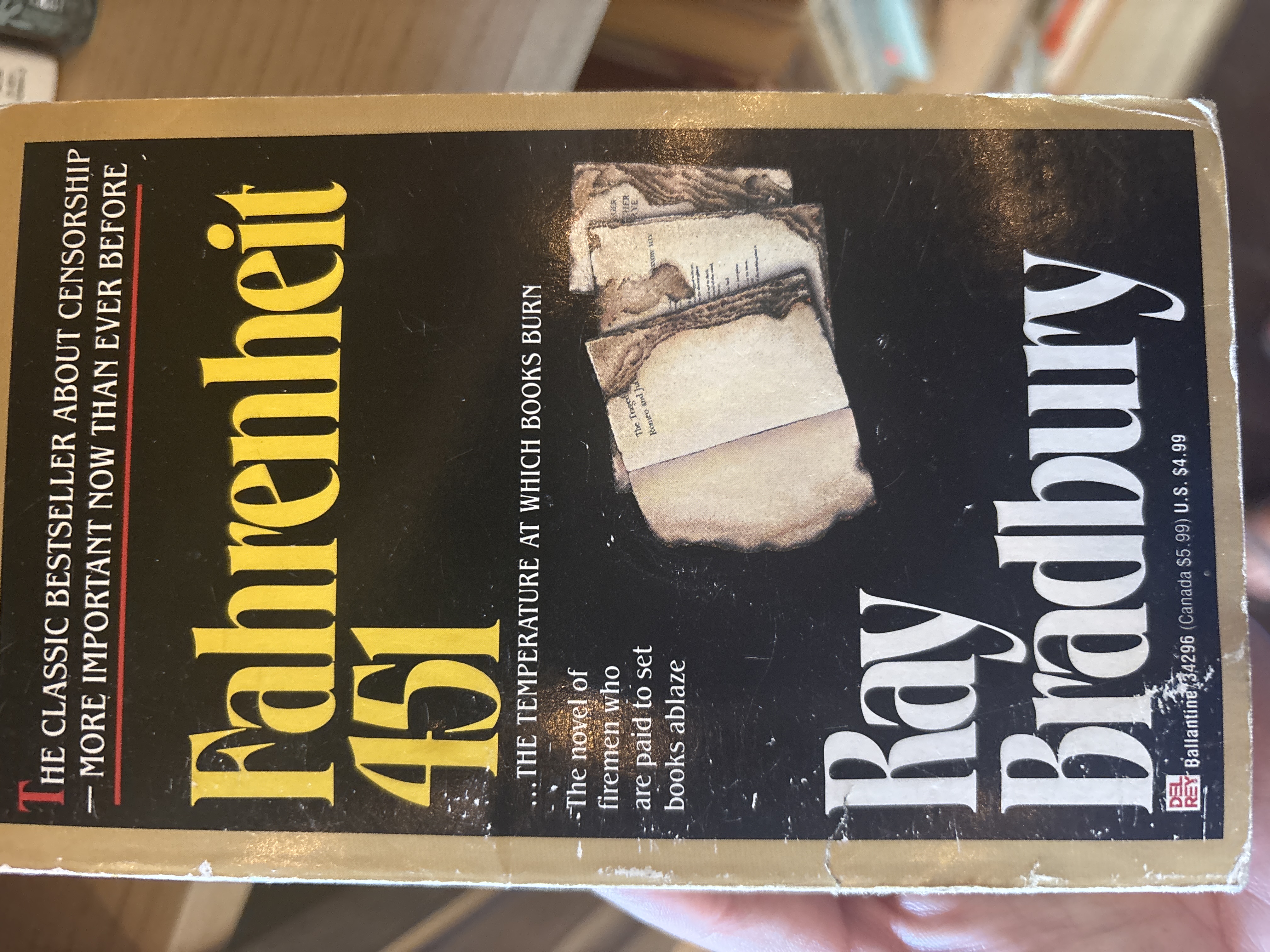 Fahrenheit 451 by Ray Bradbury