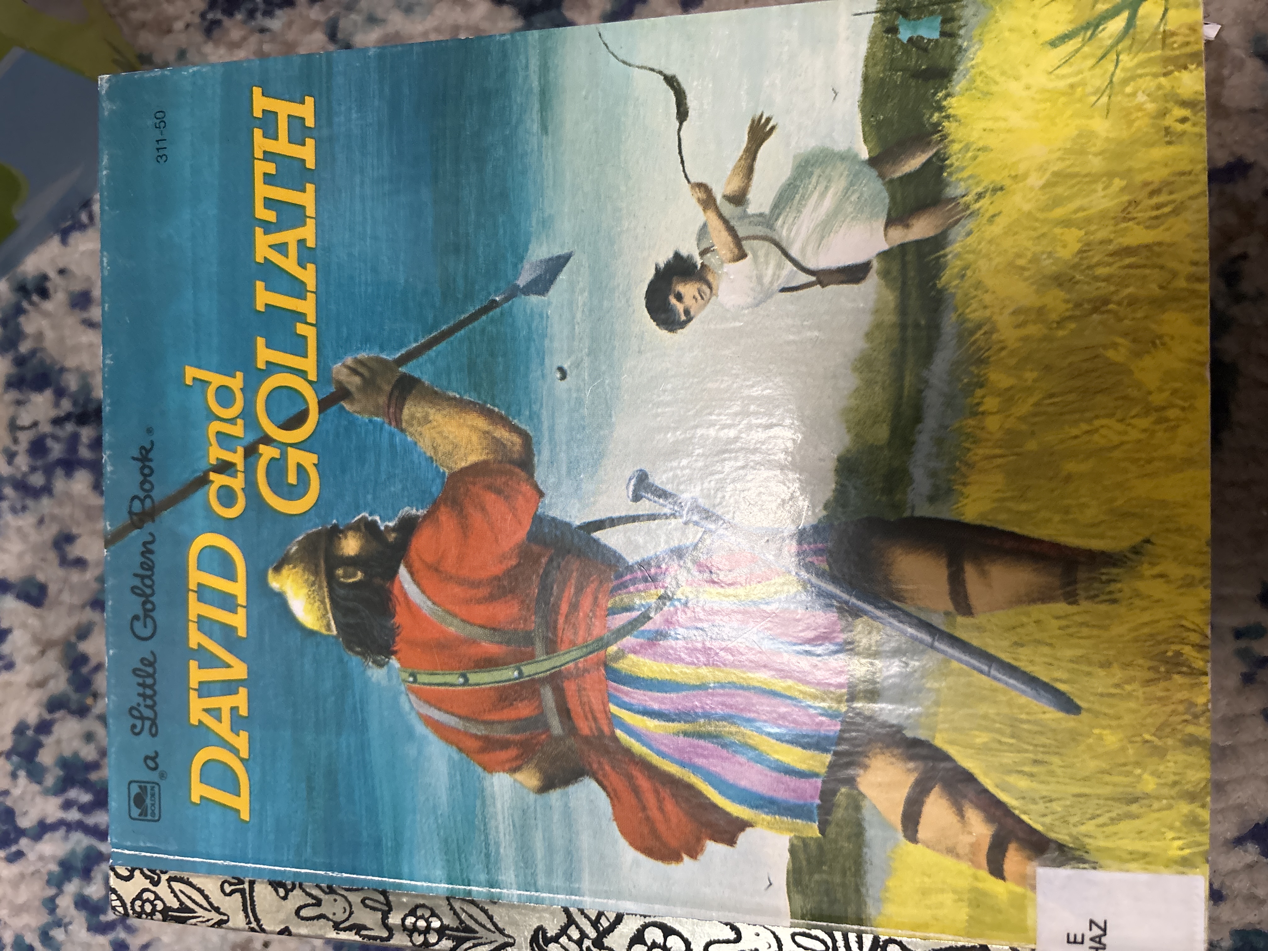 David and Goliath - Little Golden Book