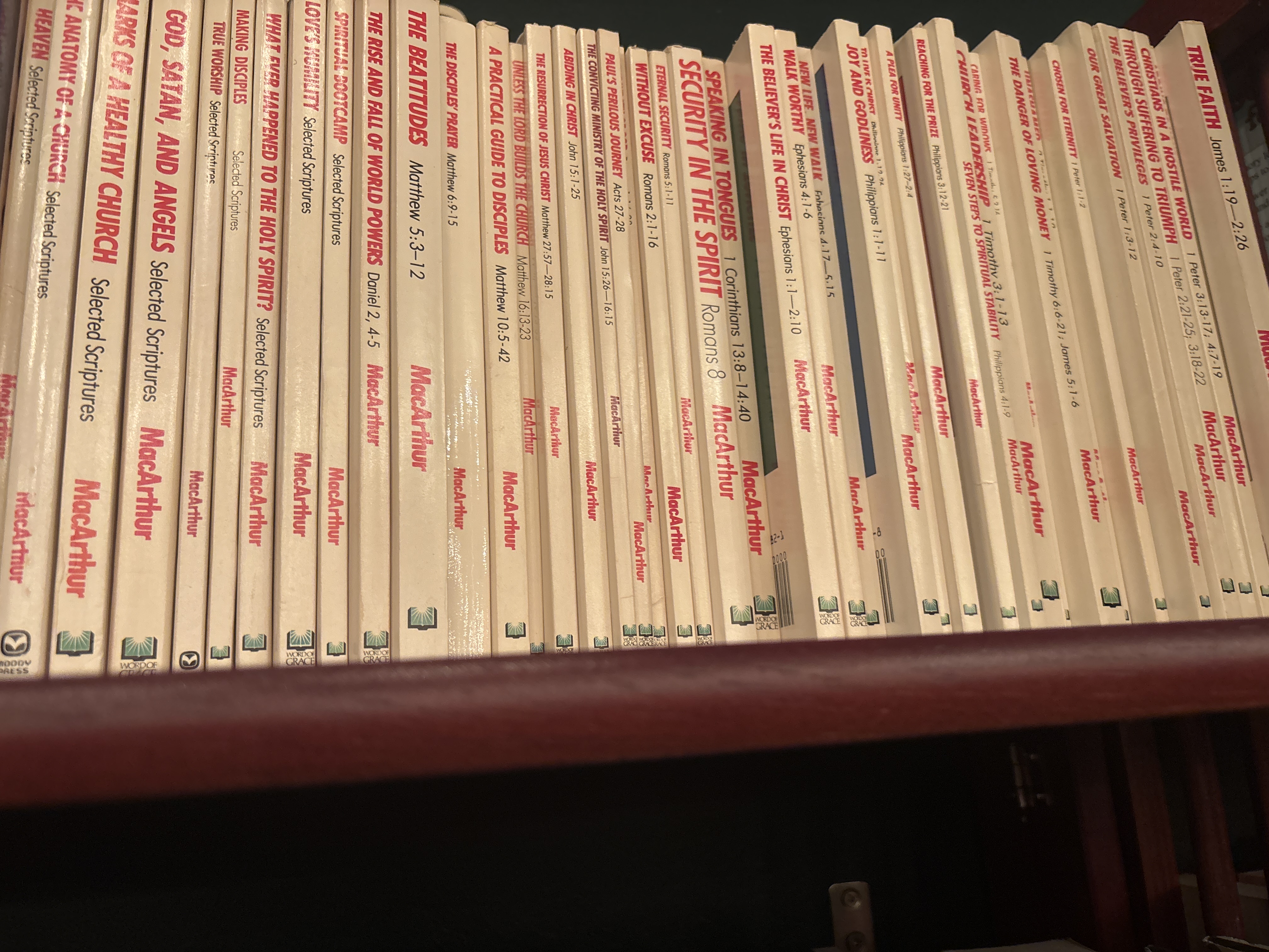 Christian Book Collection by MacArthur