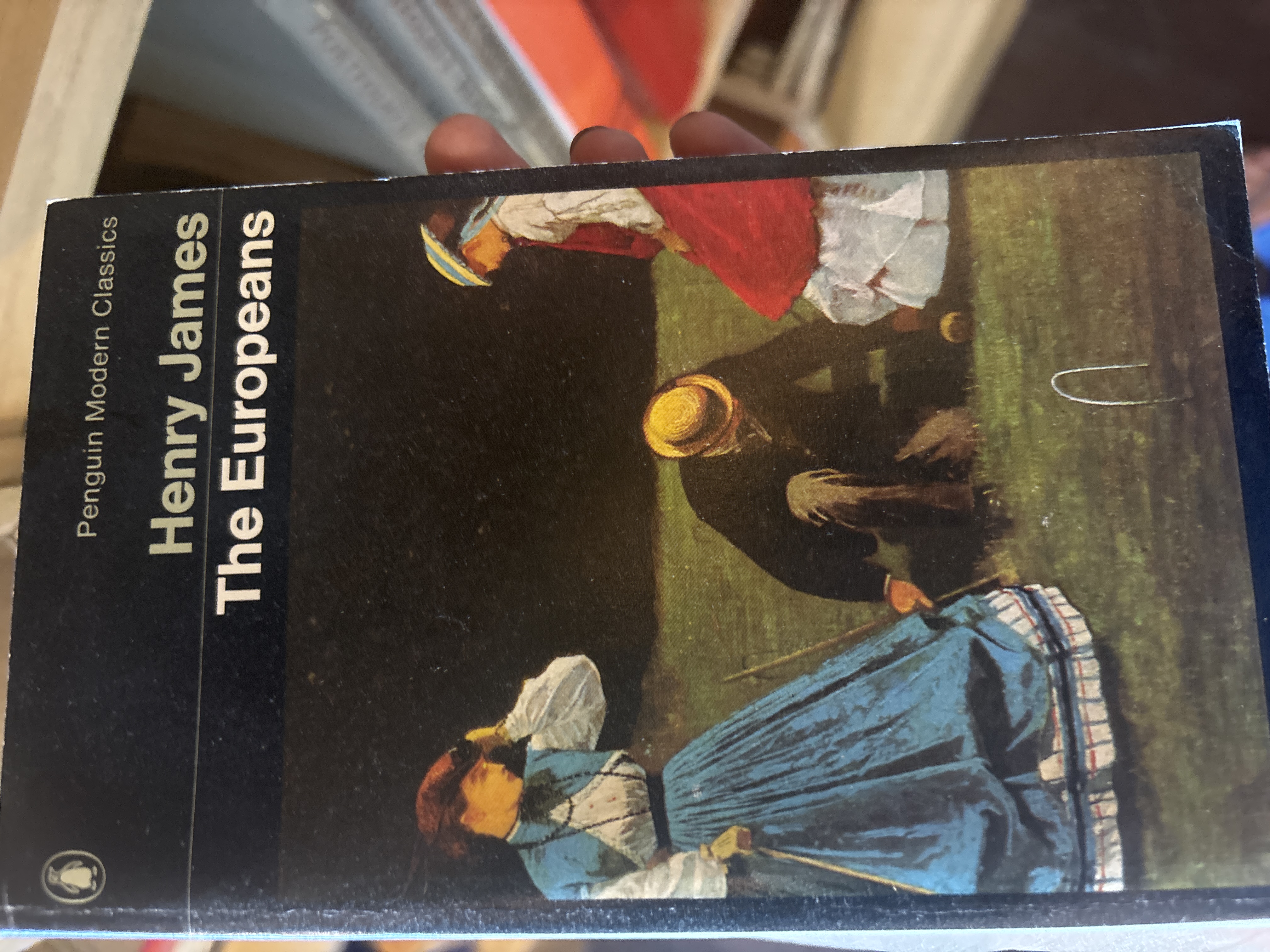 The Europeans by Henry James