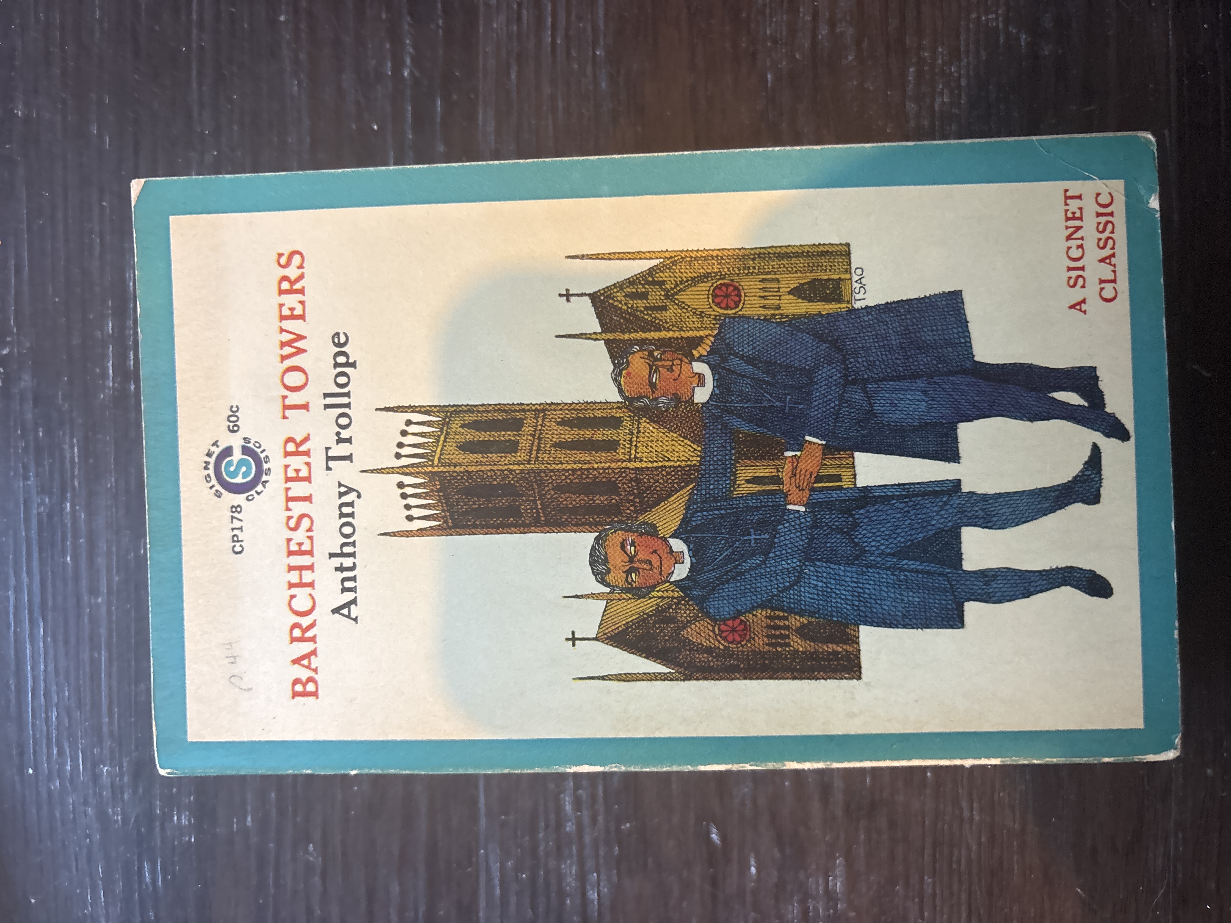 Barchester Towers by Anthony Trollope