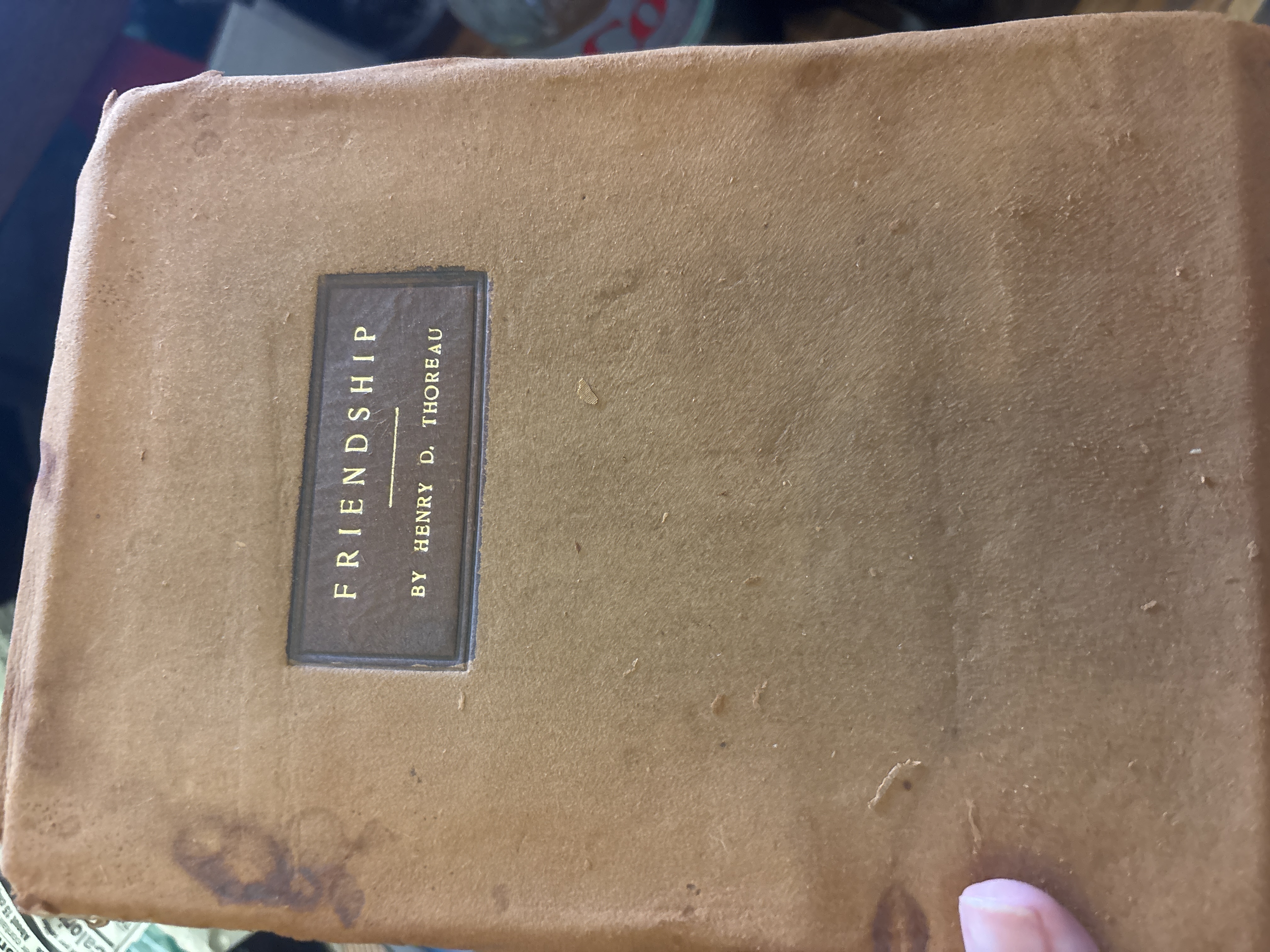 Friendship by Henry D. Thoreau