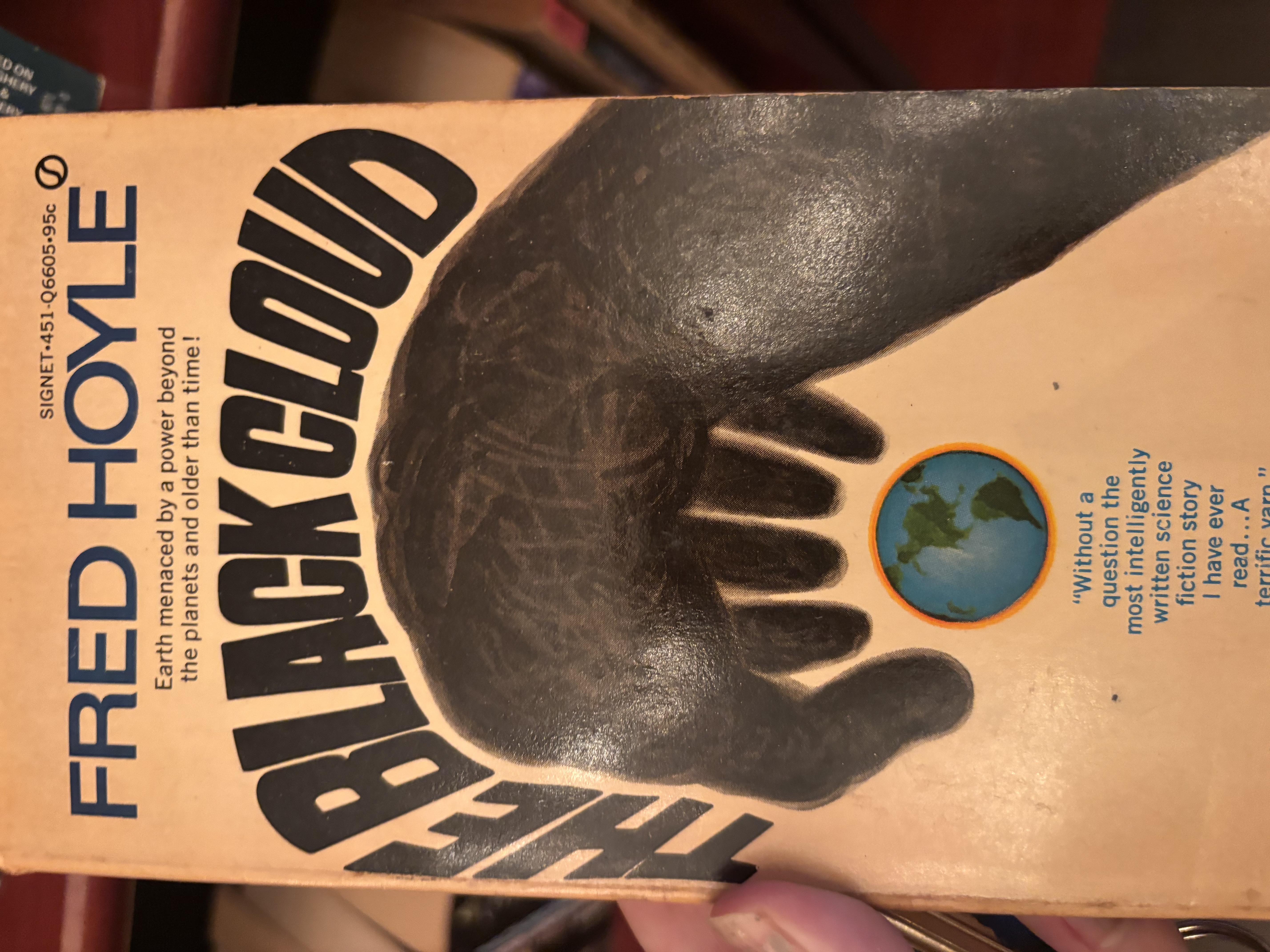 The Black Cloud by Fred Hoyle