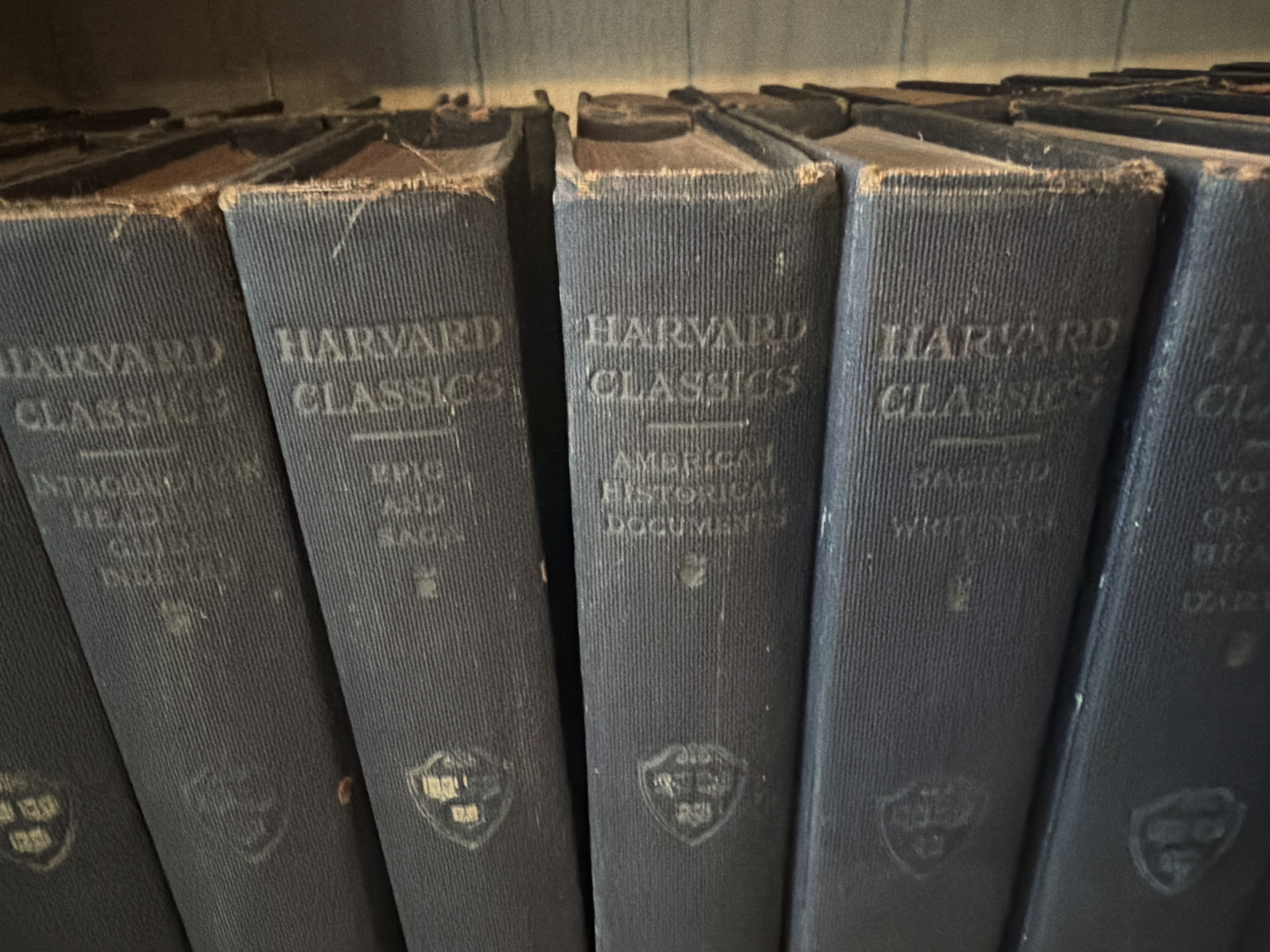 Vintage Harvard Classics Book Set