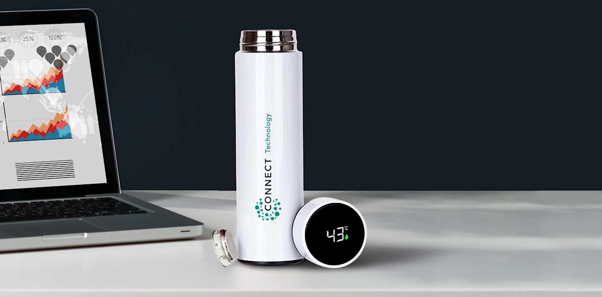 Temperature Display Bottles