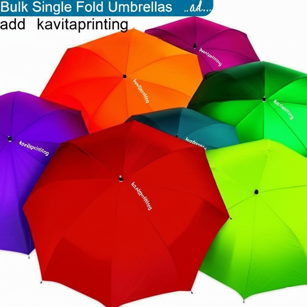 Bulk Single Fold Umbrellas