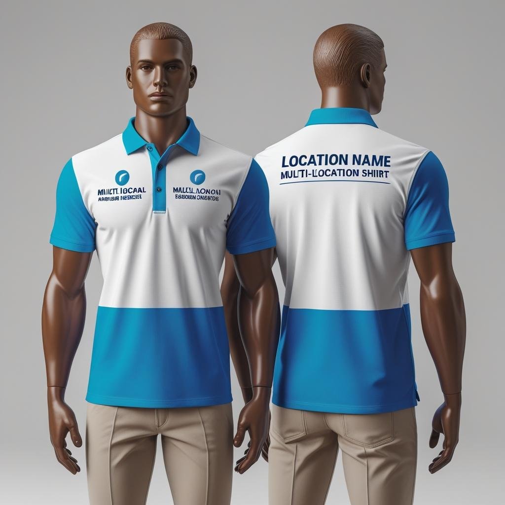 Printed Polos - Multi Location