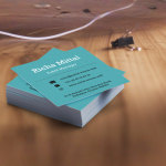 Square Visiting Cards