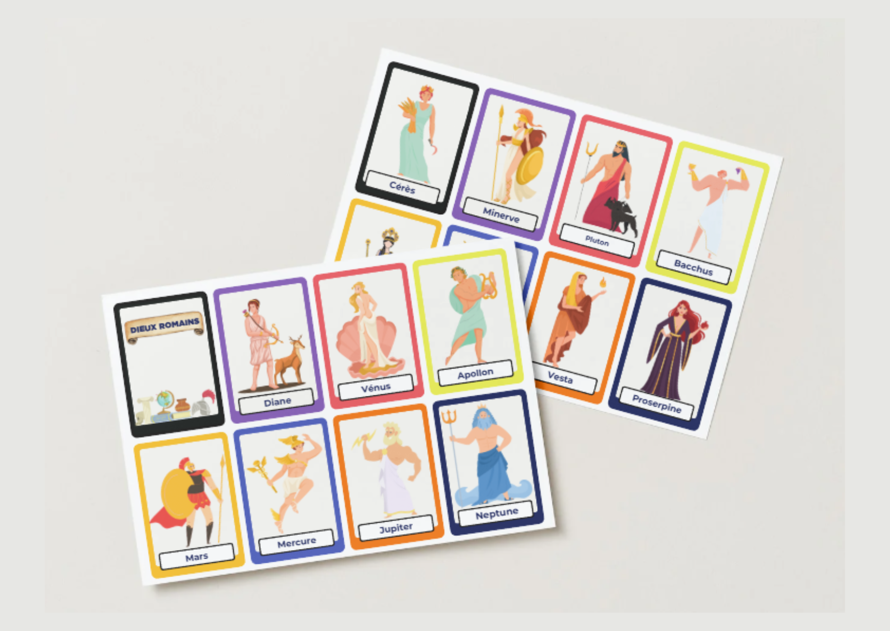 Les dieux de l'Antiquité