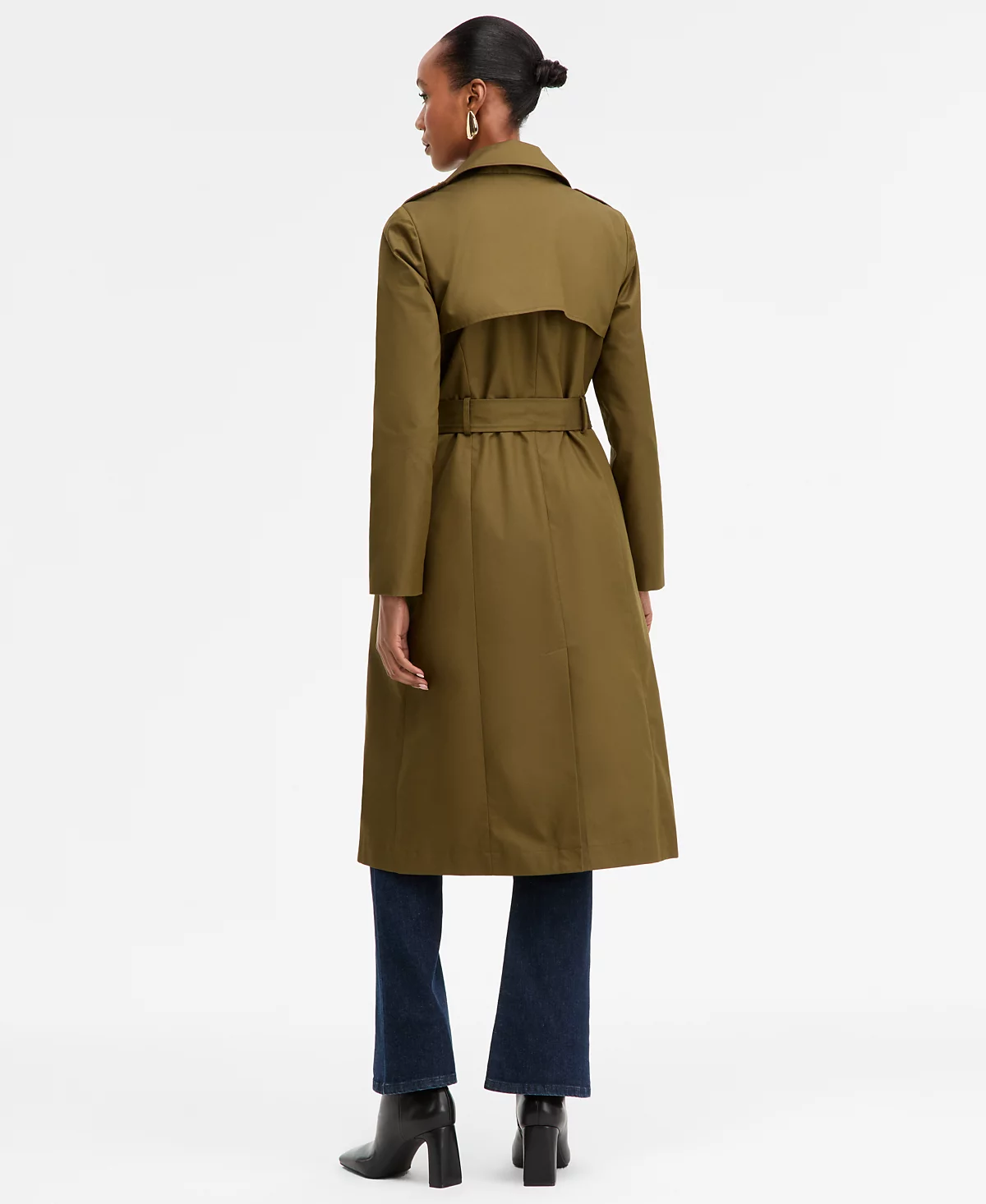 Trench Coat - Dark olive