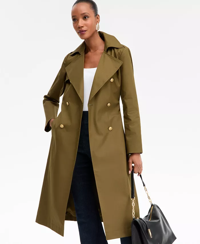 Trench Coat - Dark olive