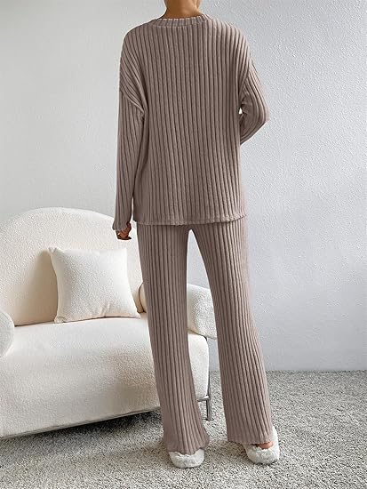 Ribbed 2-Piece Lounge Set