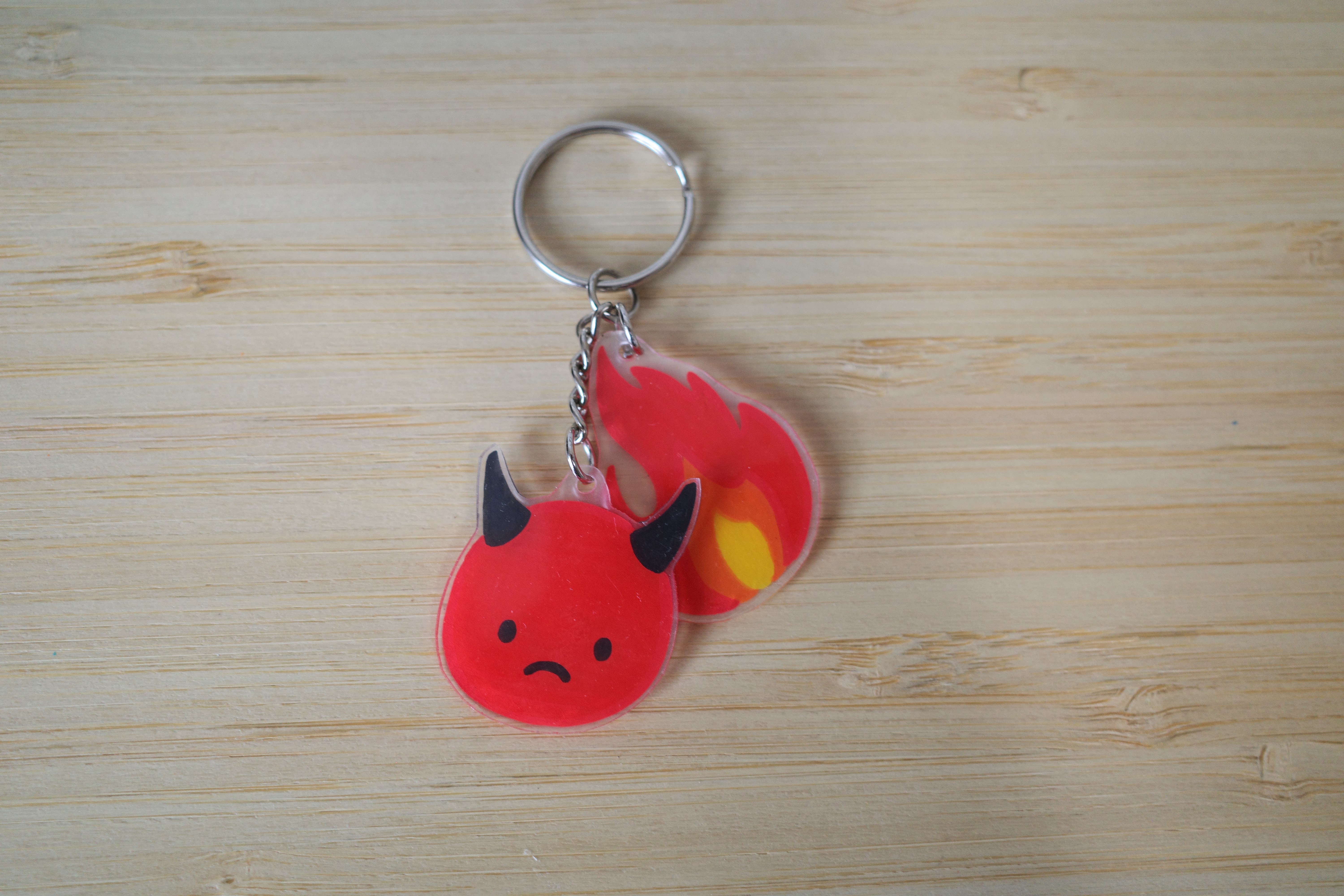 devil keychain
