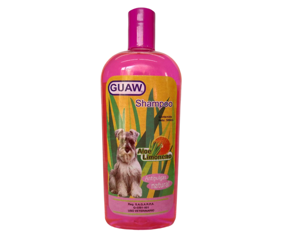Shampoo Guaw Guaw Rosa 500 ml