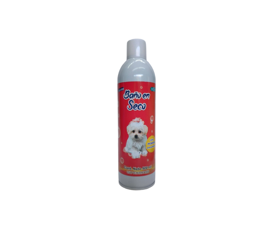 Baño en seco para perro cachorros 500 ml