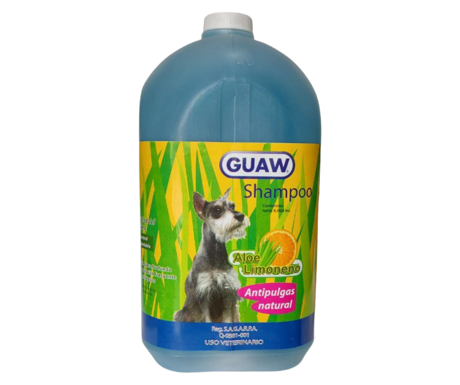 Shampoo Guaw Guaw Azul 4 Lt