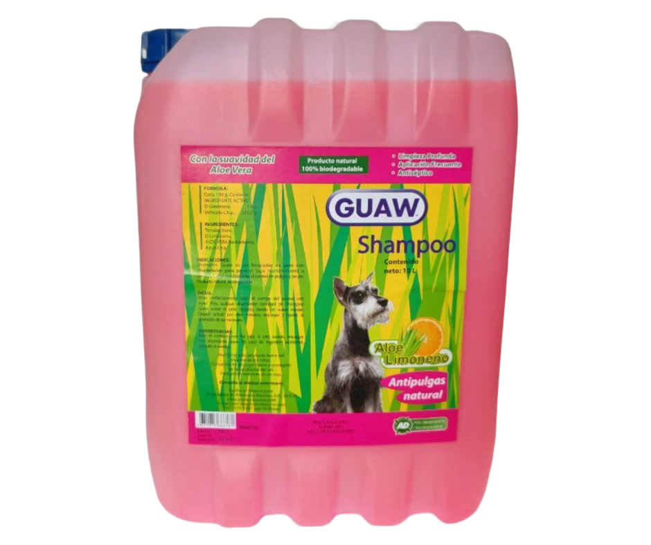 Shampoo Guaw Guaw Rosa 10 Lt