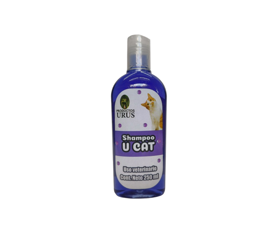 Shampoo U cat  para gatos 250 ml