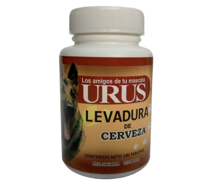 Levadura de Cerveza 100 tab Urus