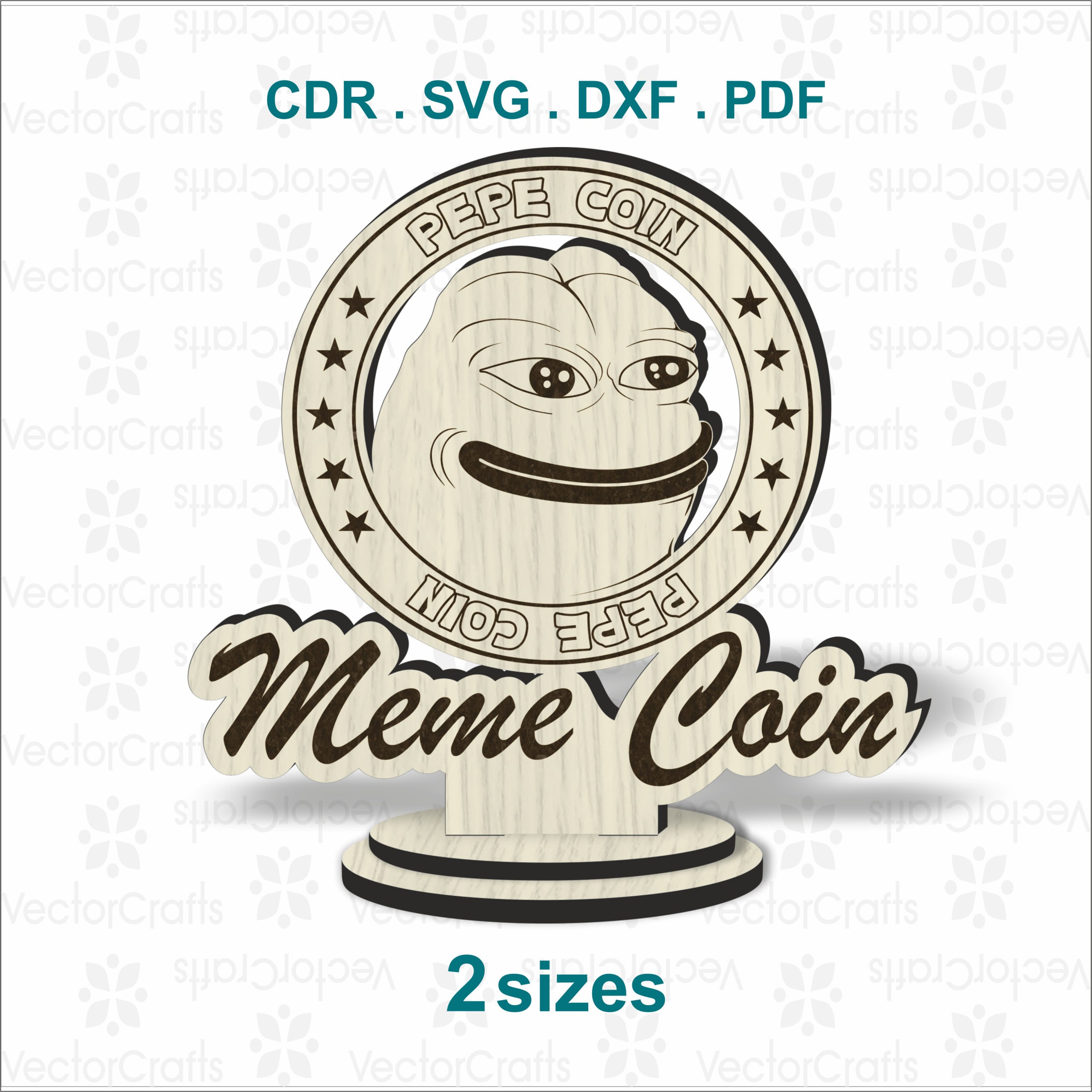 Pepe Coin Meme Stand