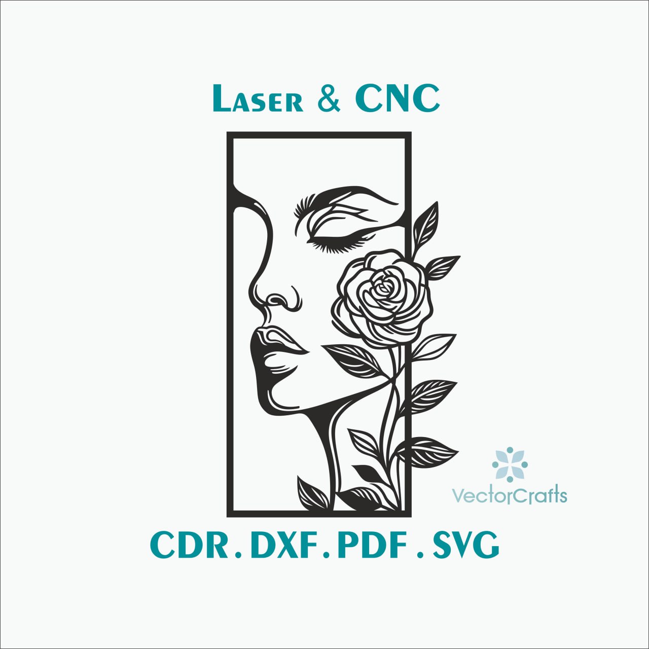 Floral Laser Cut Panel Design