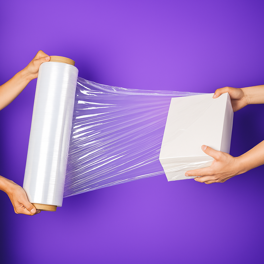 Film Stretch Transparente 50 cm | Embalaje de Alta Resistencia para Logística y Mudanzas
