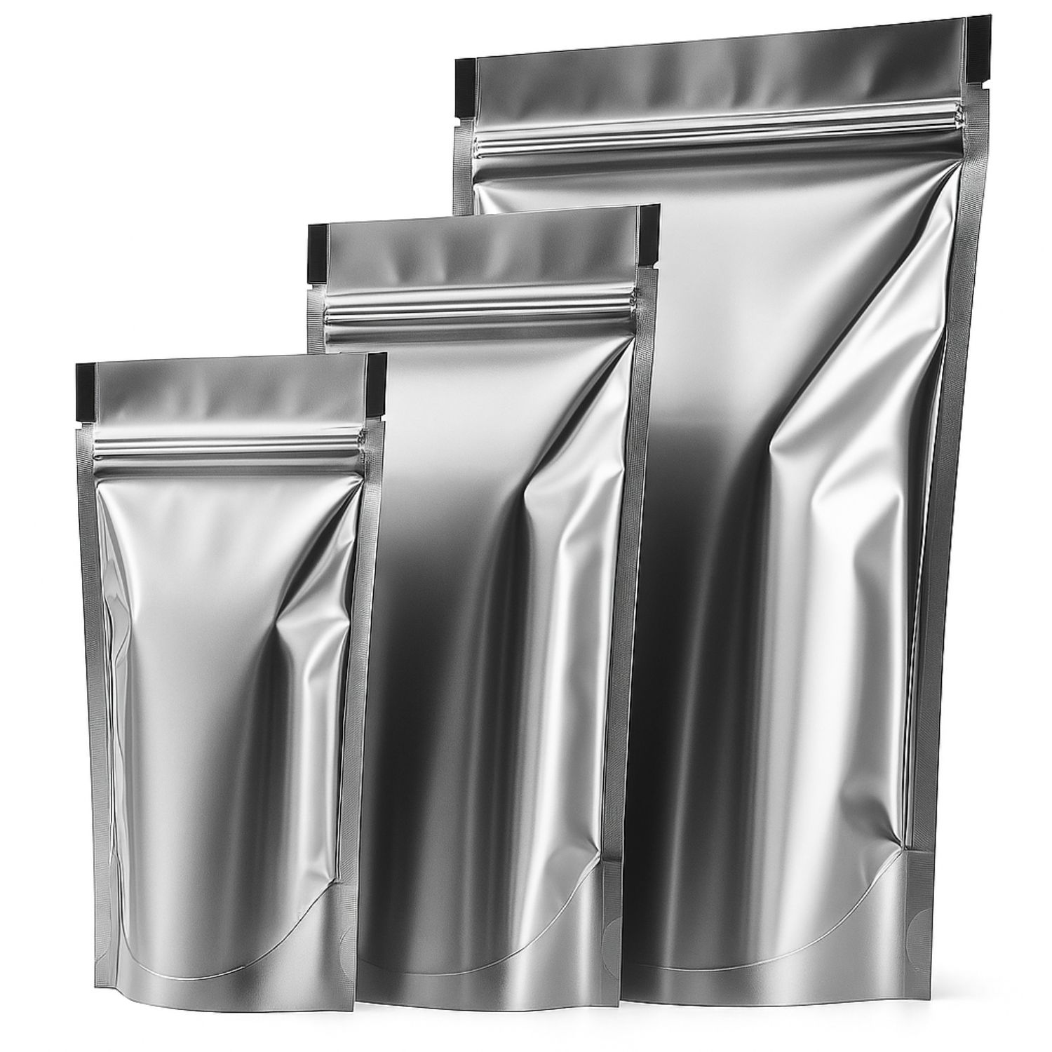 Bolsas Doypack Metalizadas con Zipper | Empaque Hermético para Alimentos, Suplementos y Más