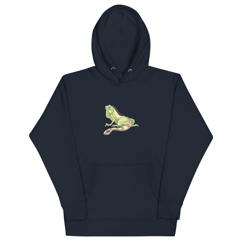 Iguana Printed Hoodie
