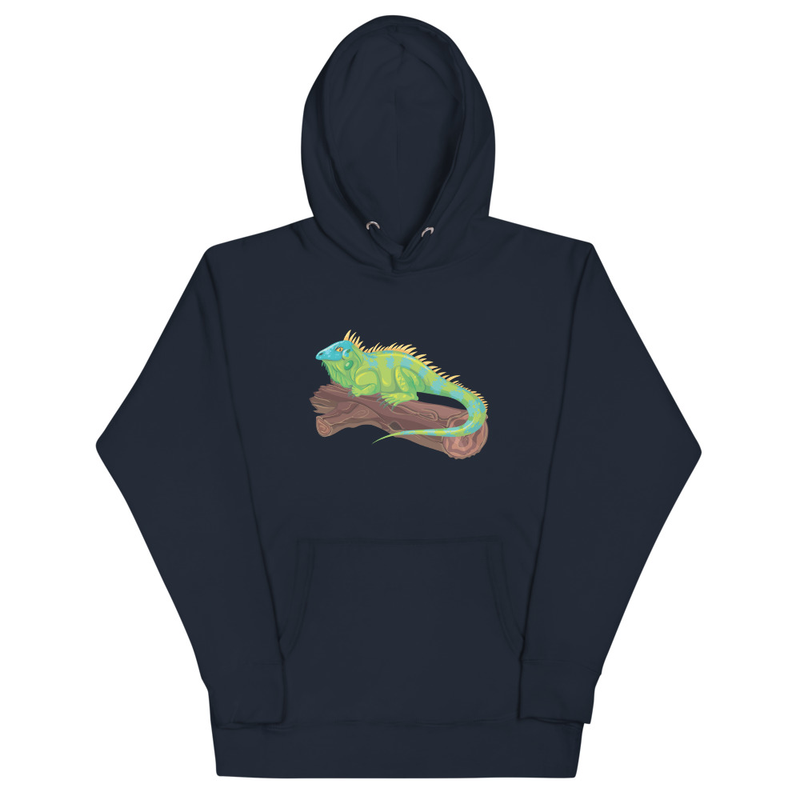 Iguana Graphic Hoodie