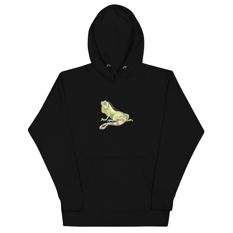 Iguana Printed Hoodie