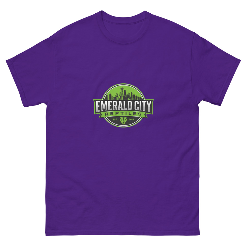Emerald City Reptiles Logo Tee – Classic Ball Python Apparel
