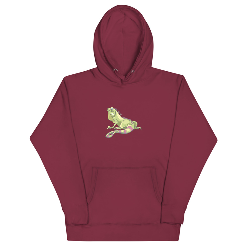 Iguana Printed Hoodie