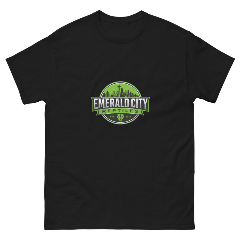 Emerald City Reptiles Logo Tee – Classic Ball Python Apparel