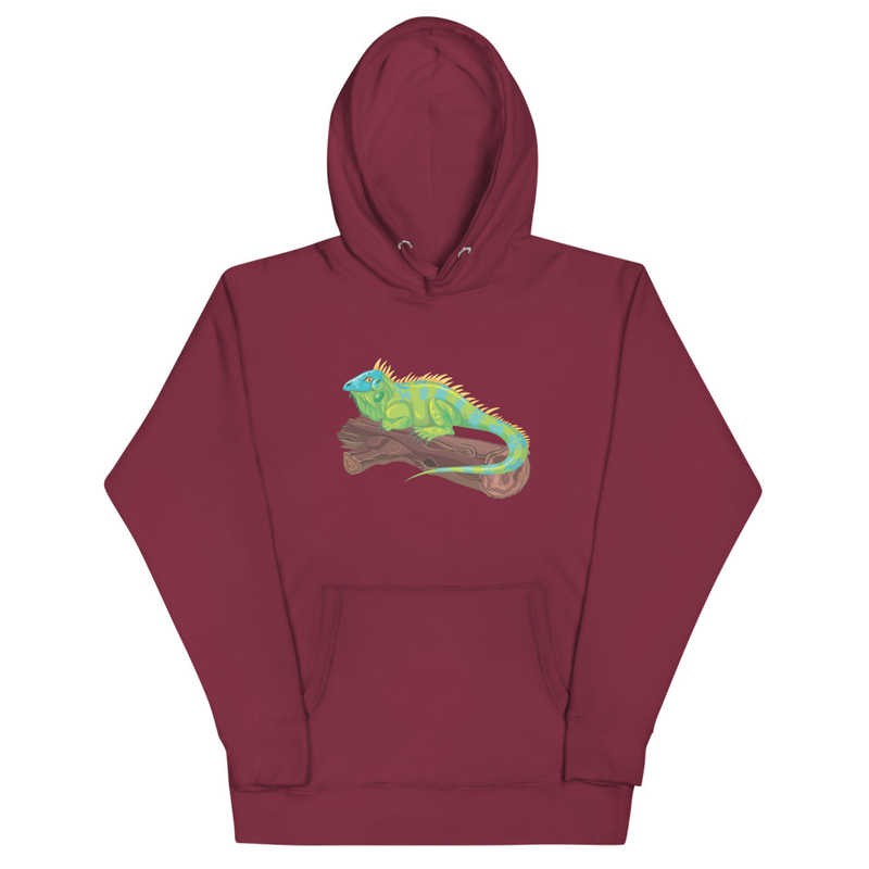Iguana Graphic Hoodie