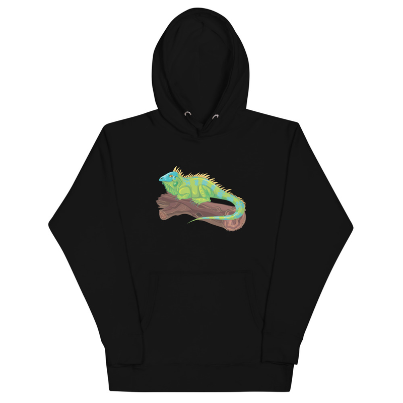 Iguana Graphic Hoodie