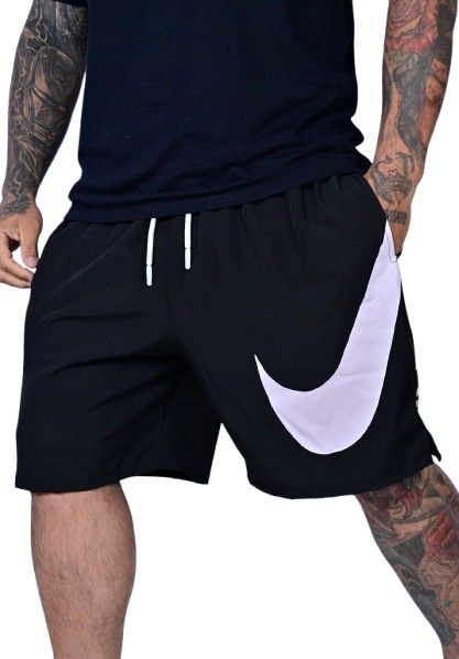 Bermuda Tactel Nike "com escrita"