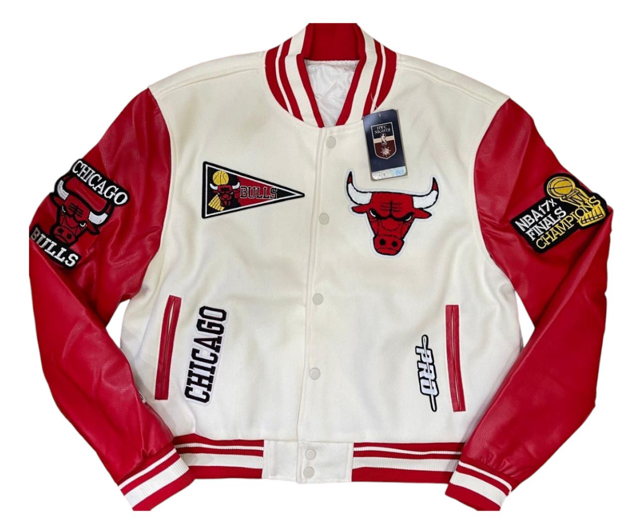 Casaco de Colégio Americano "CHICAGO BULLS"