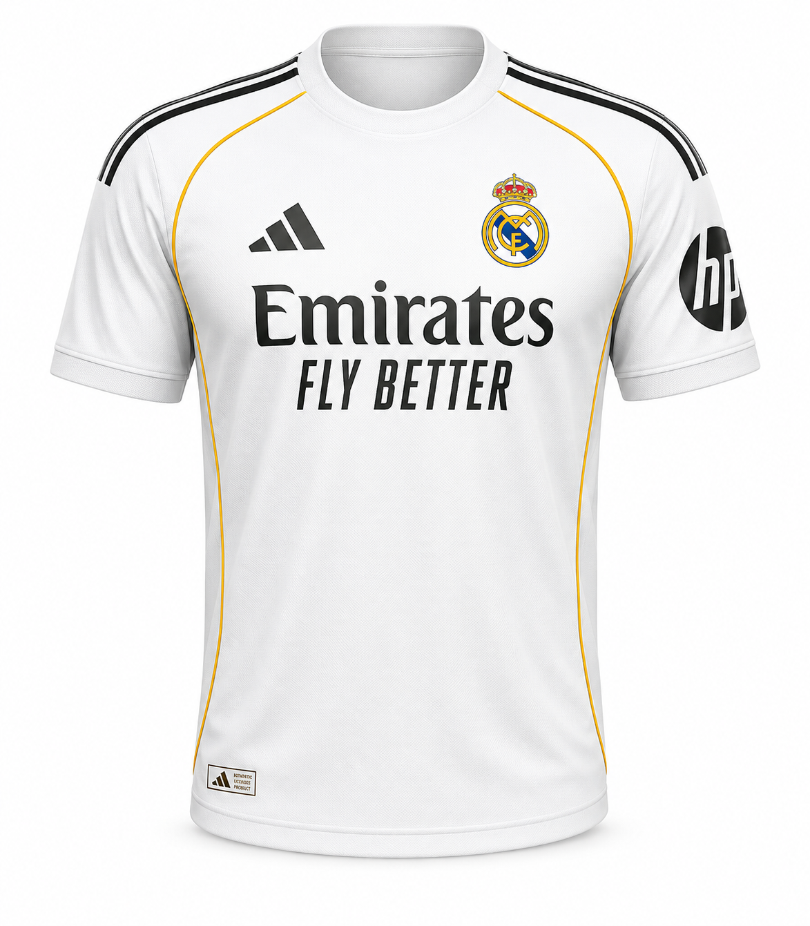 Camisa Real Madrid I 25/26 Masculina