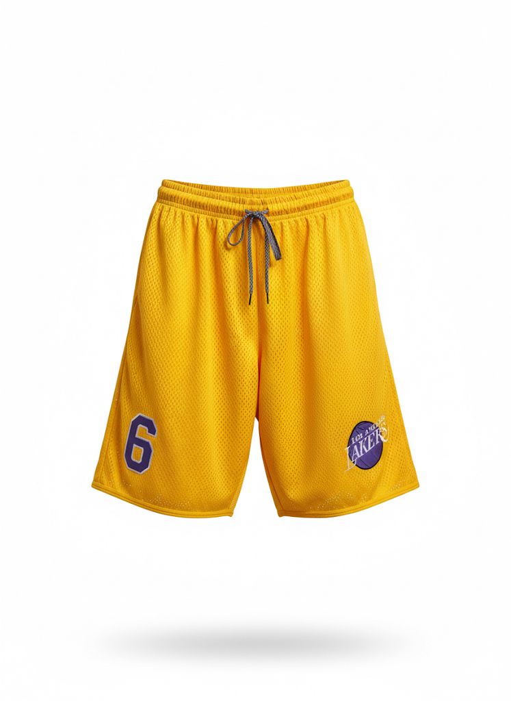 Shorts de basquete Lakers N6